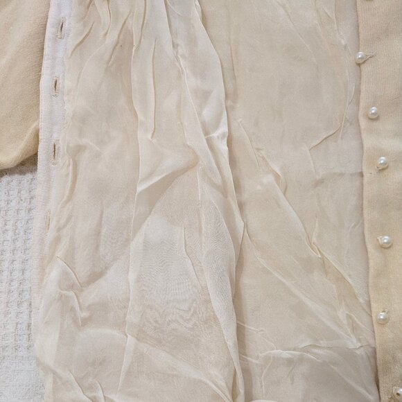 Vintage Helen Wong Beaded Sweater - Small - Picture 3 of 5